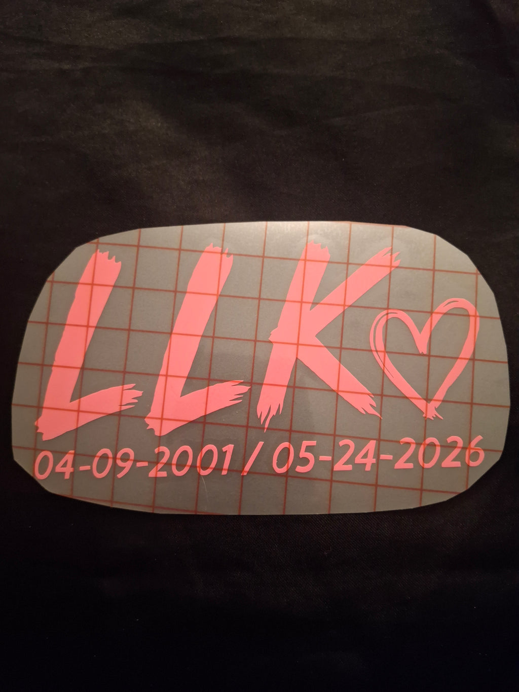 LLK Vinyl Stickers